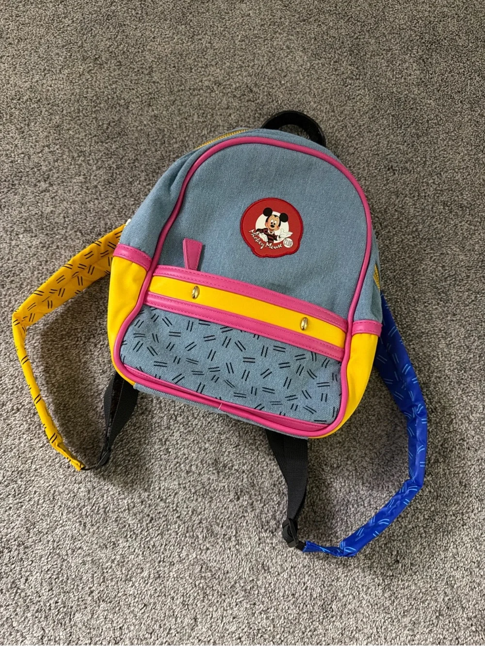 Disney Parks x Danielle Nicole Mickey Mouse Club Retro Mini Backpack 90s